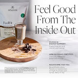 Shaker Feelfit Protéine de Pois Chocolat, mélange rapide et sans grumeaux