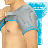 Arctic Flex compresse épaule froid: compression ciblée et gel réutilisable pour le confort.