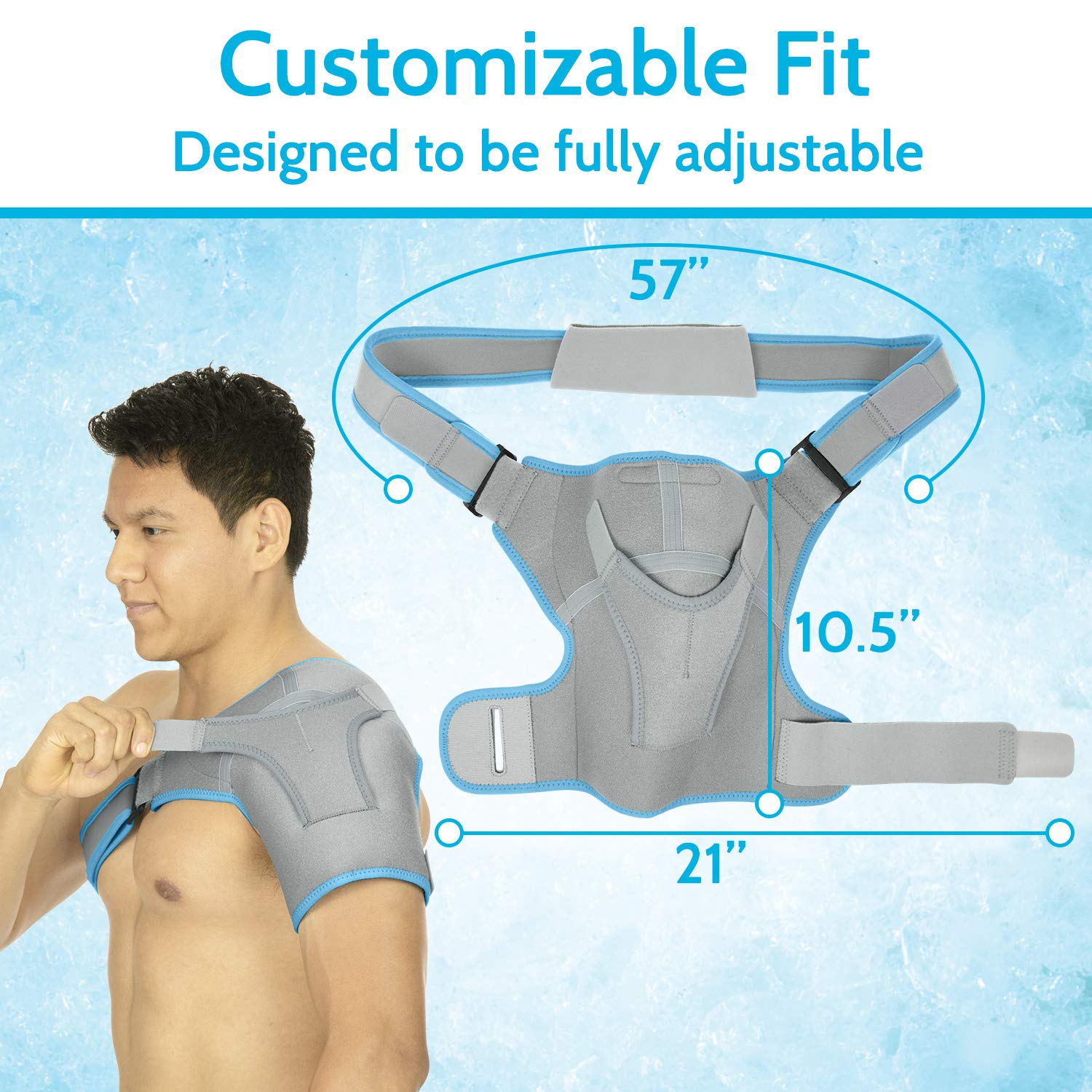 Arctic Flex design réversible: utilisation gauche ou droite sans compromis.