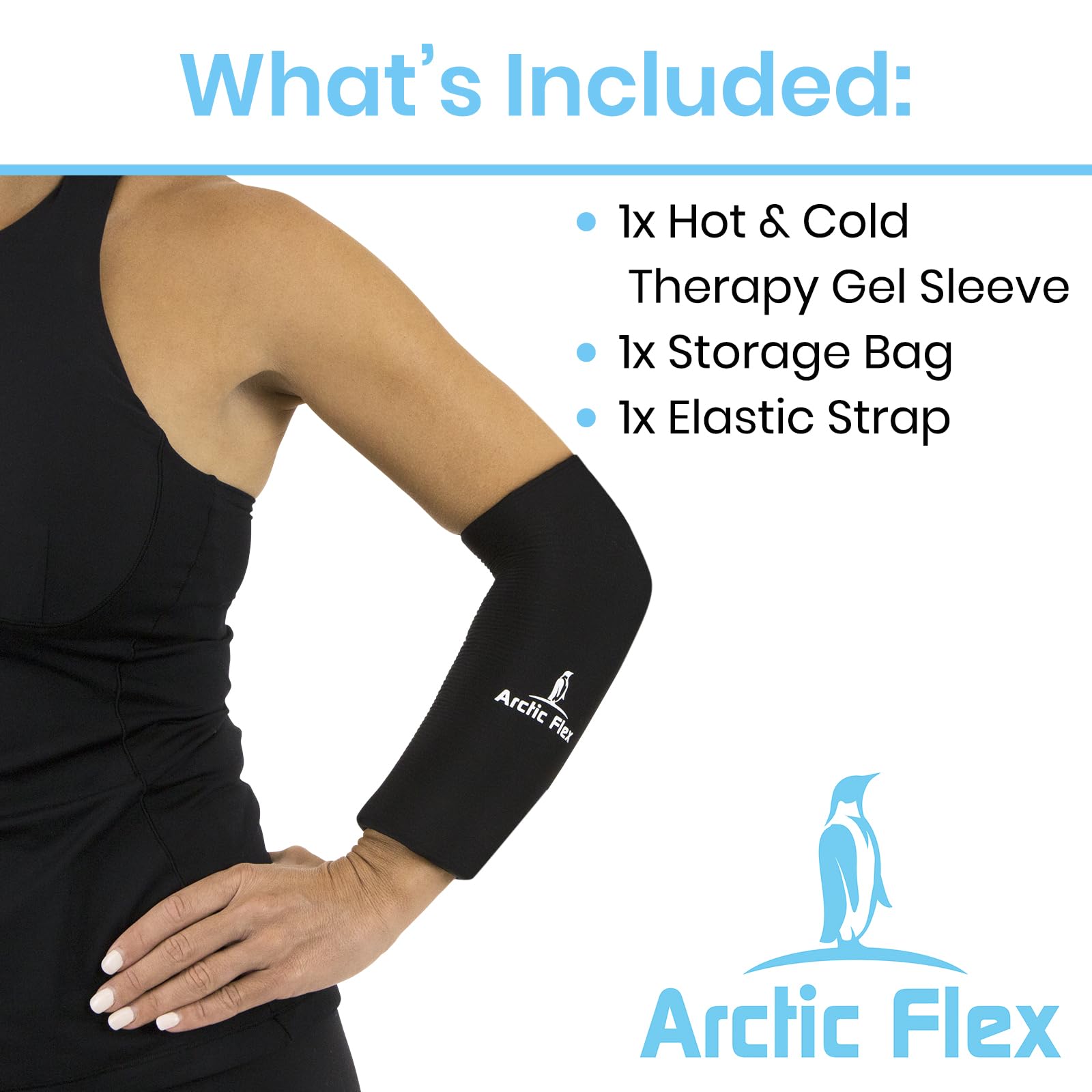 Arctic Flex emballage Ziploc: rangement pratique lors des déplacements.