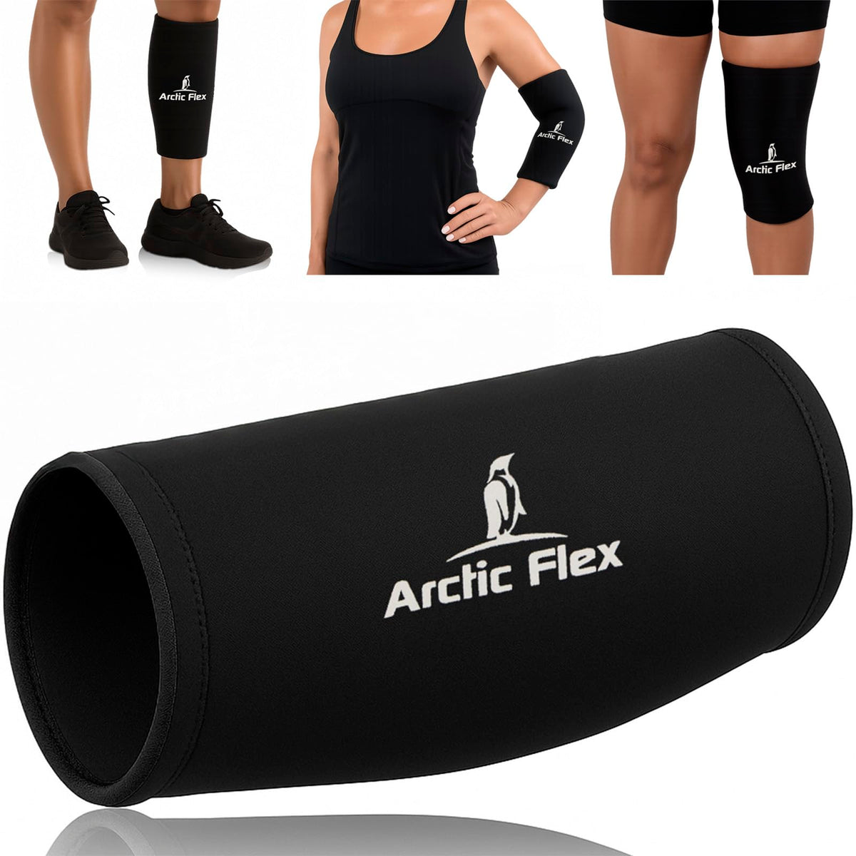 Arctic Flex manchon-glace-genou: soutien ciblé pour sport et récupération.
