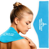 Arctic Flex pack gel cou-contourne s'adapte à la nuque pour un soulagement ciblé.