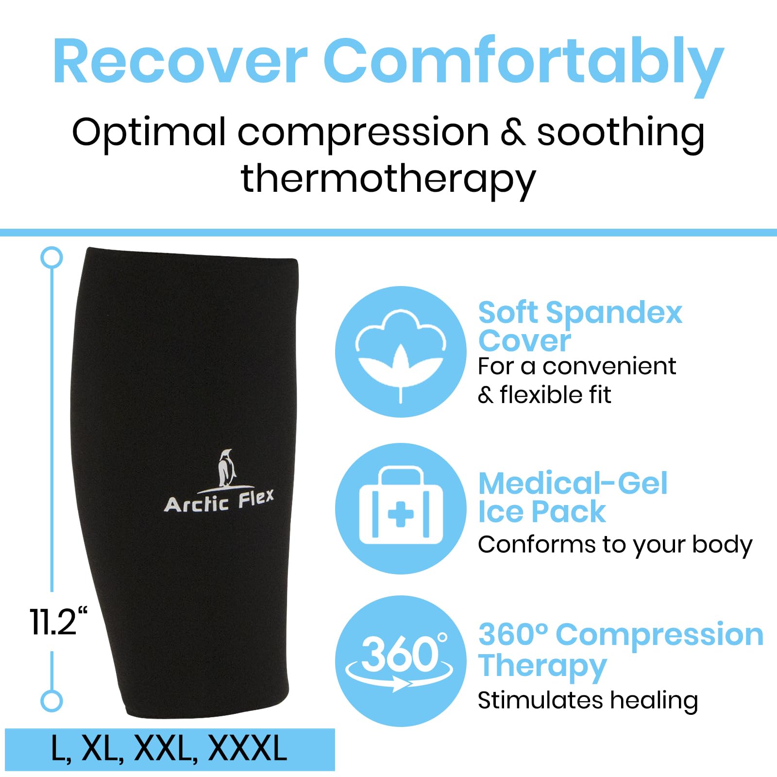 Arctic Flex thérapie-chaud-froid: utilisation polyvalente pour chaleur ou froid.