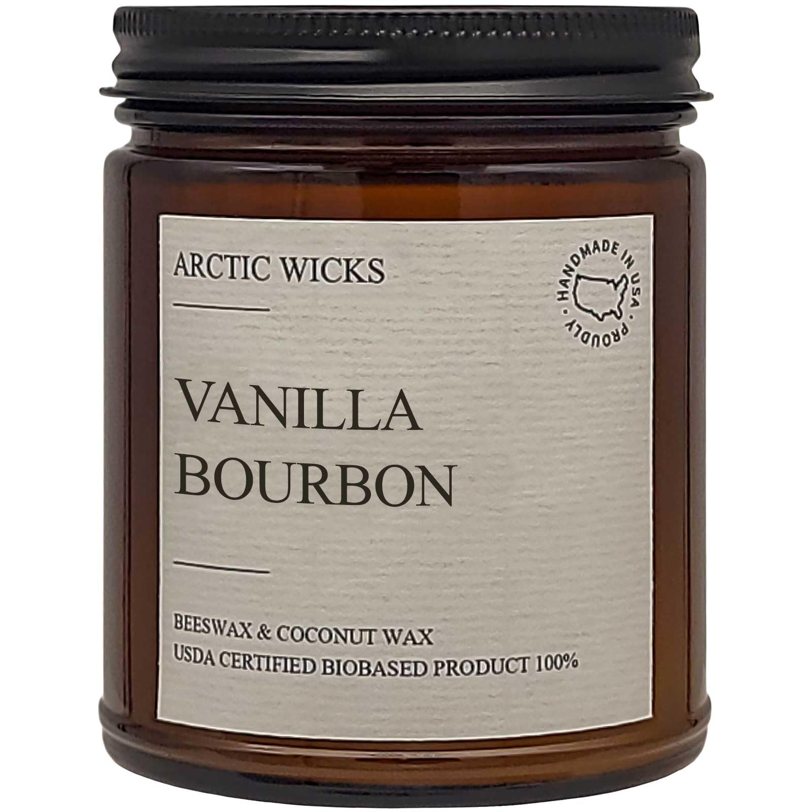 Arctic Wicks ambiance hivernale élégante, idéal pour cadeaux et décor.