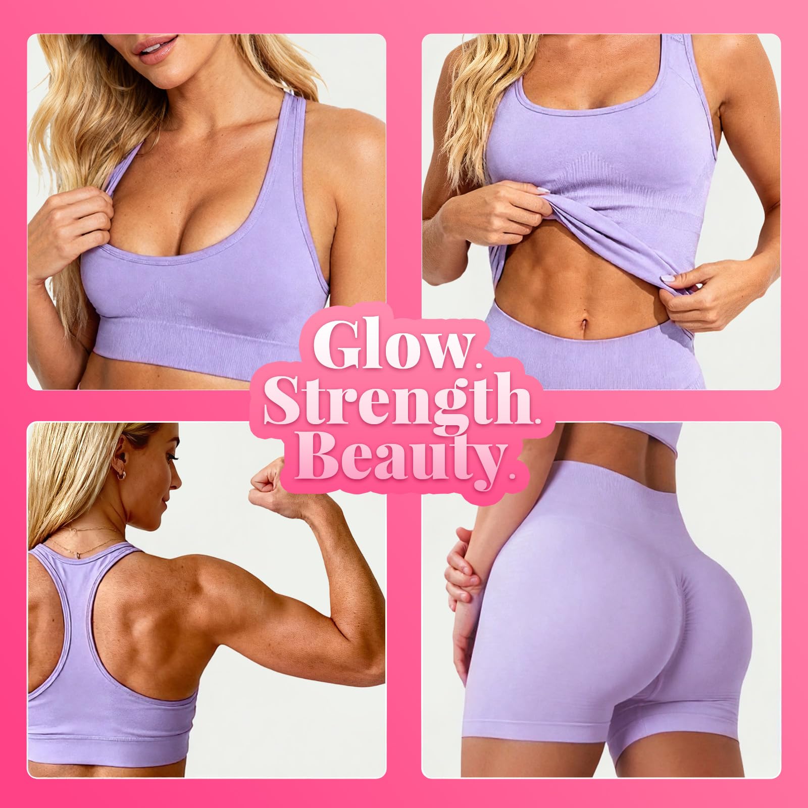Étiquette indiquant 5 000 mg Creatine Monohydrate pour femmes et énergie durable.