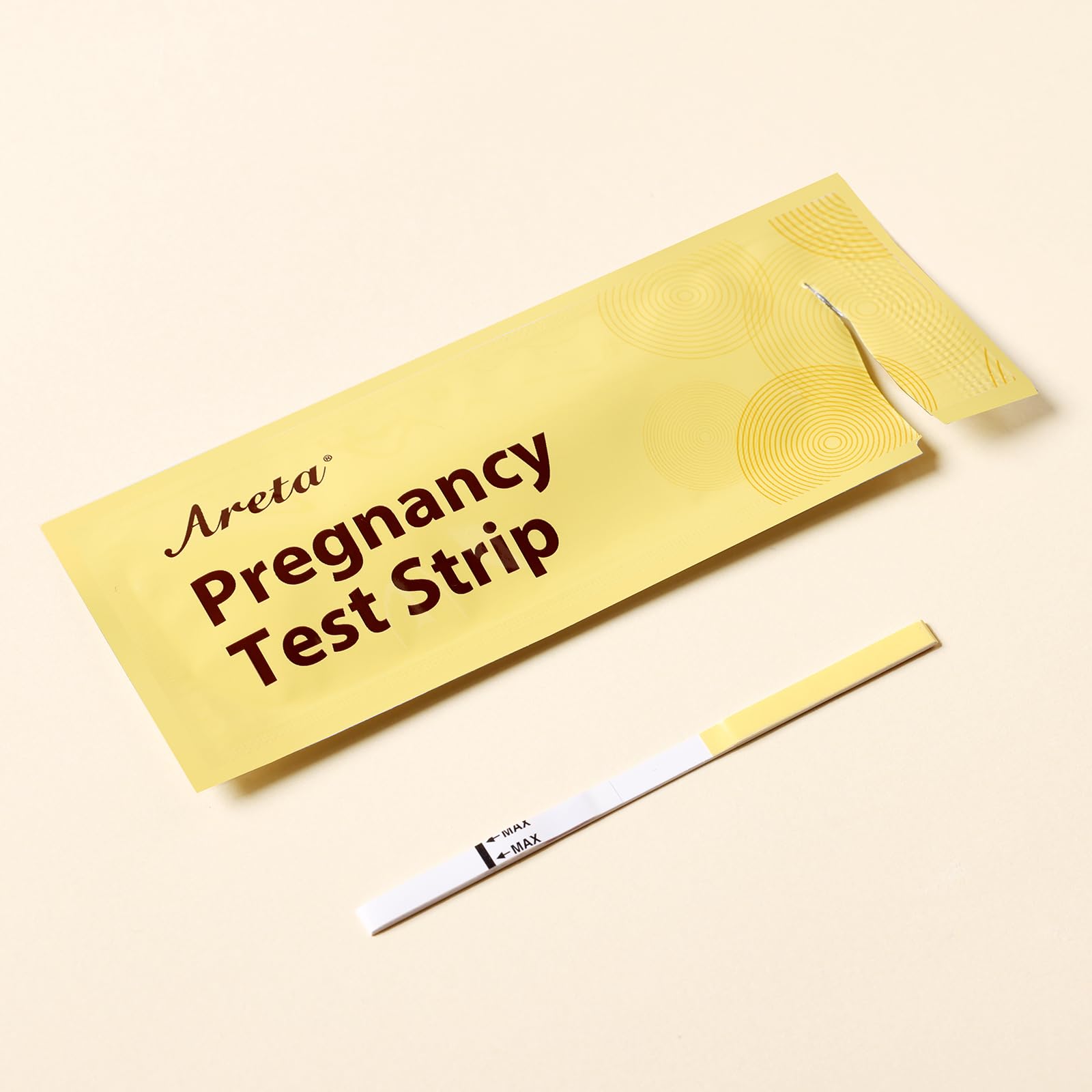Areta tests grossesse: lecture des résultats claire et rapide.