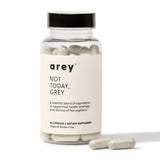 Arey Not Today Grey — bouteille pratique pour routine capillaire quotidienne.