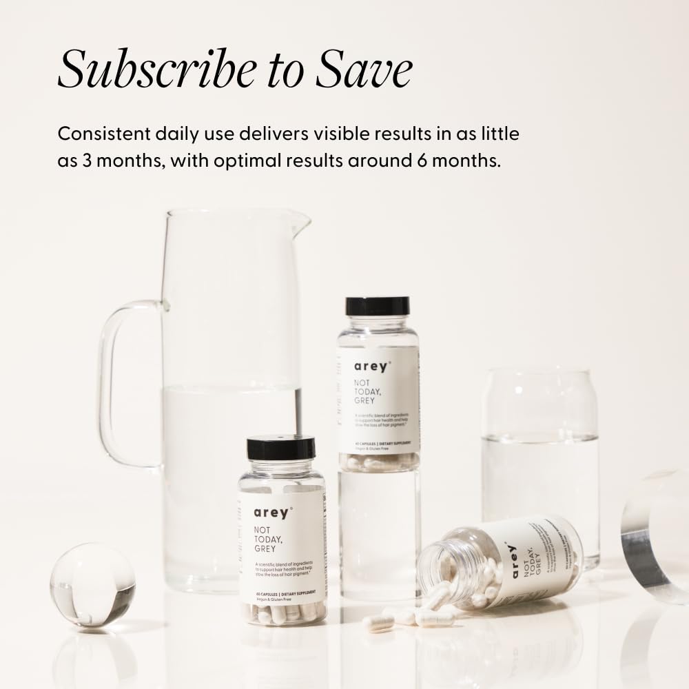 Arey Not Today Grey — sérum du cuir chevelu associé pour soin complet.