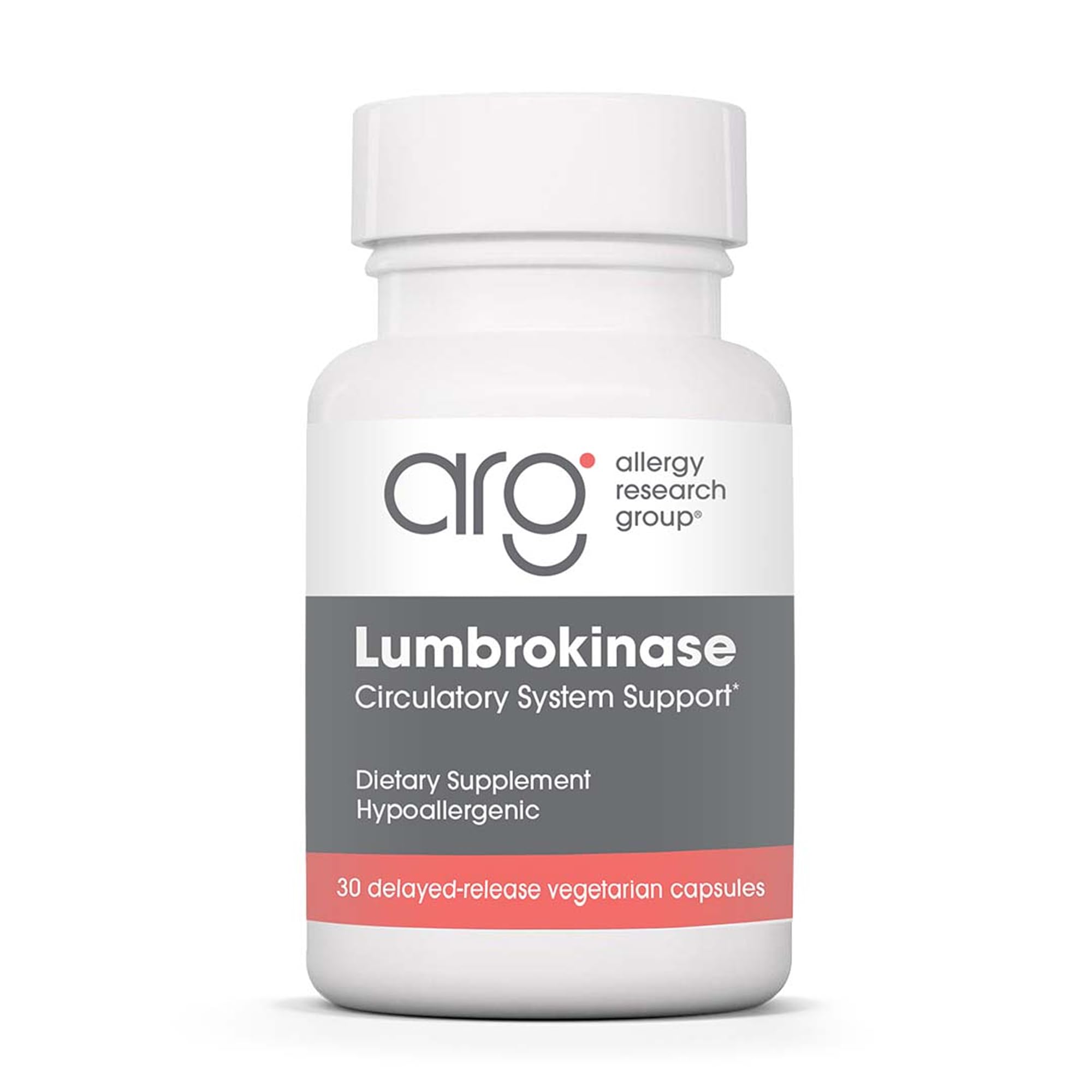 Inscription Arg ARG Lumbrokinase – Soutien du système circulatoire et cardiovasculaire ...
