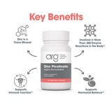 ARG Zinc Picolinate – Forme végétarienne et pureté élevée pour votre routine.