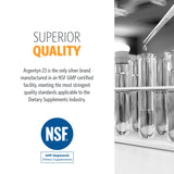 Packaging clair Argentyn 23, design pratique et efficace