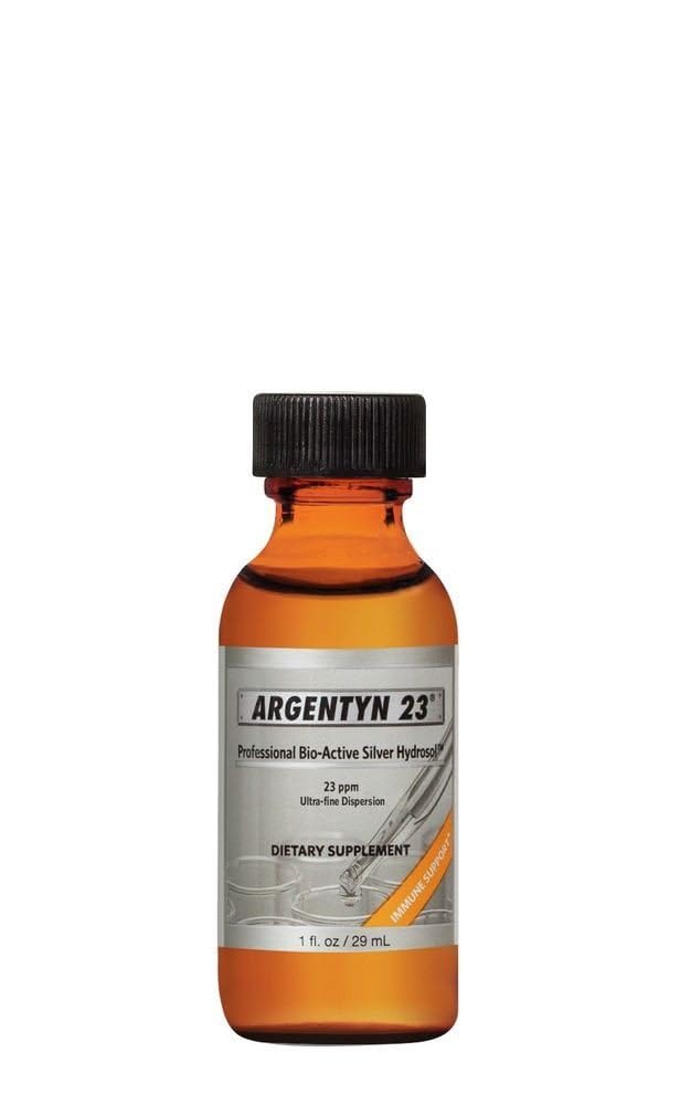 Flacon Argentyn 23 Hydrosol : soutien potentiel du système immunitaire et bien-être