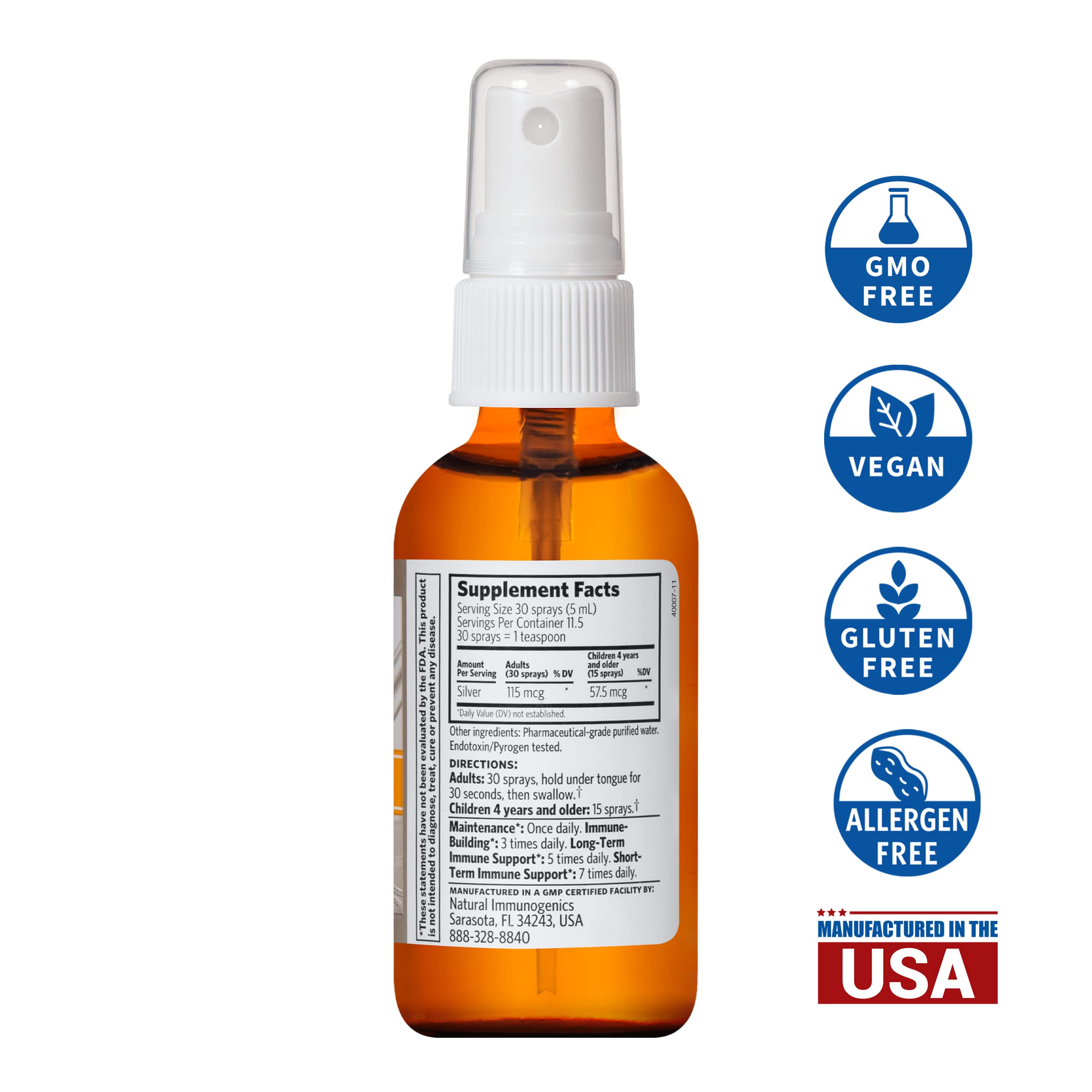 Argentyn 23 – particules ultra-pures favorisant une absorption efficace.