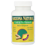 Arizona Natural Formule Rhume et Grippe — bouteille de gélules sans aspirine ni antihistaminiques