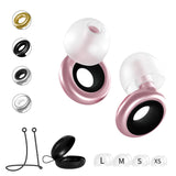 Bouchons d'oreilles Arkeo Novus en silicone pour sommeil et calme nocturne.