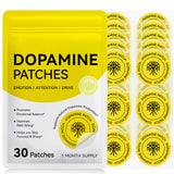 Arkture Dopamine Patch appliqué sur peau propre pour une routine discrète et pratique.