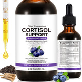 Arkture gouttes cortisol - bouteille bleue, absorption rapide pour le calme naturel.