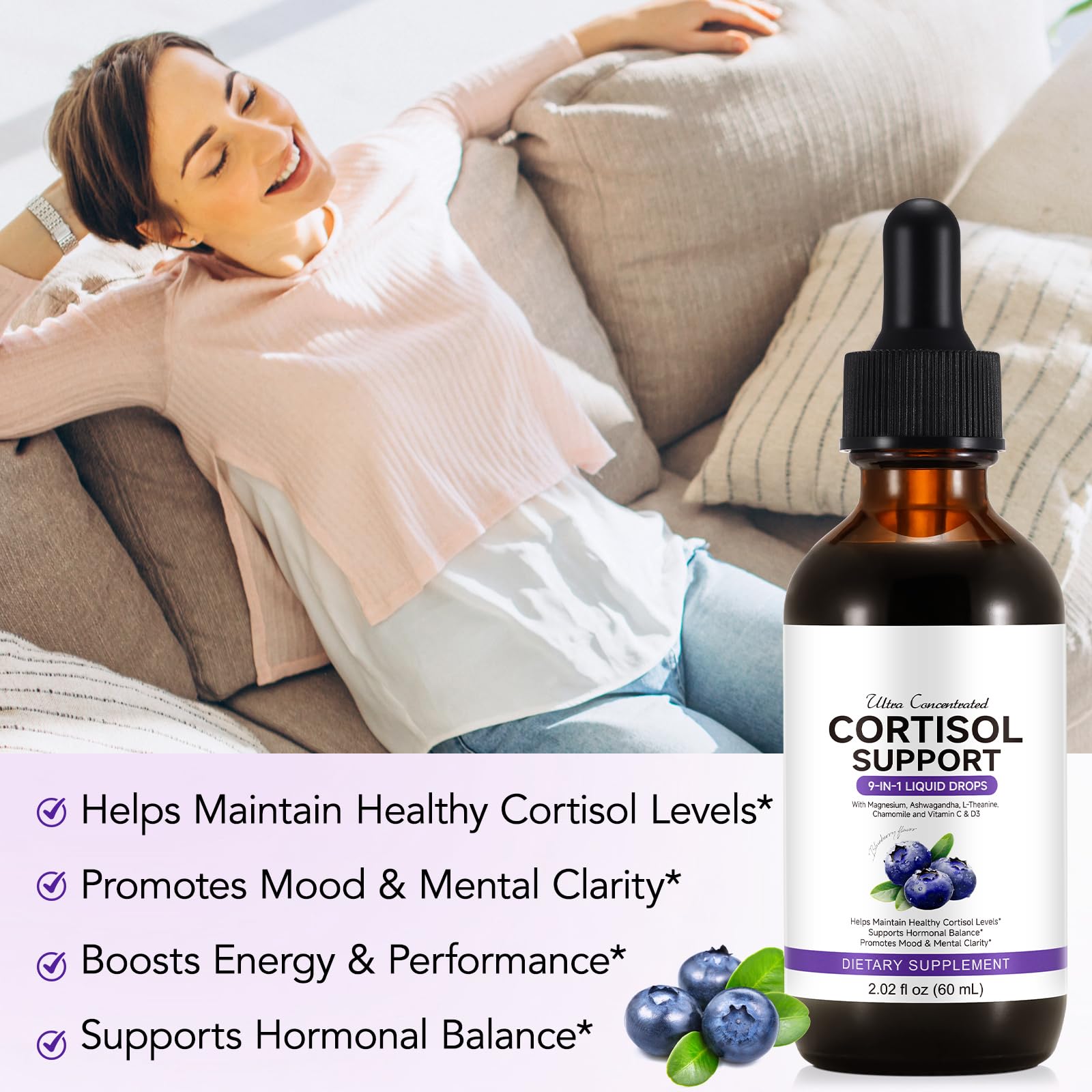 Arkture gouttes cortisol - sous-langue, absorption rapide et pratique.