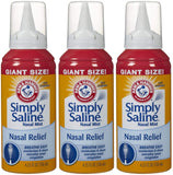 Arm & Hammer Simply Saline flacon nasal, soulage potentiellement la sécheresse et les irritants.