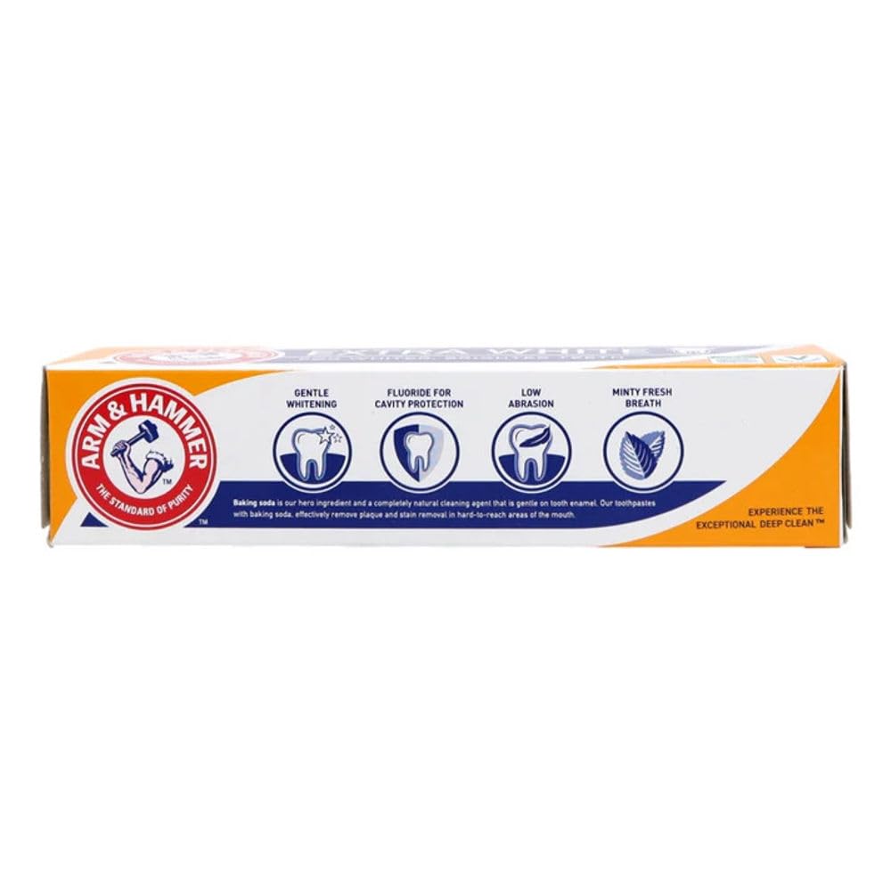 Arm & Hammer Advance White Pro emballage-dentifrice, emballage clair pour choix éclairé.