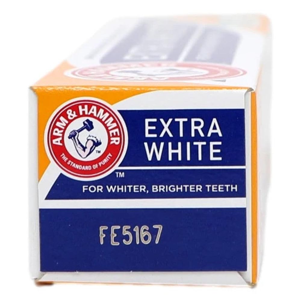 Arm & Hammer Advance White Pro sourire-blanc, sourire visiblement plus lumineux après chaque brossage.