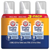 Arm & Hammer Simply Saline flacon-brume-nasale-adulte, humidifie les voies nasales au quotidien.