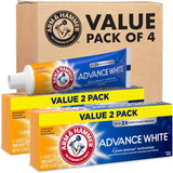 Arm & Hammer Advance White en emballage 4-pack, pratique et économique.