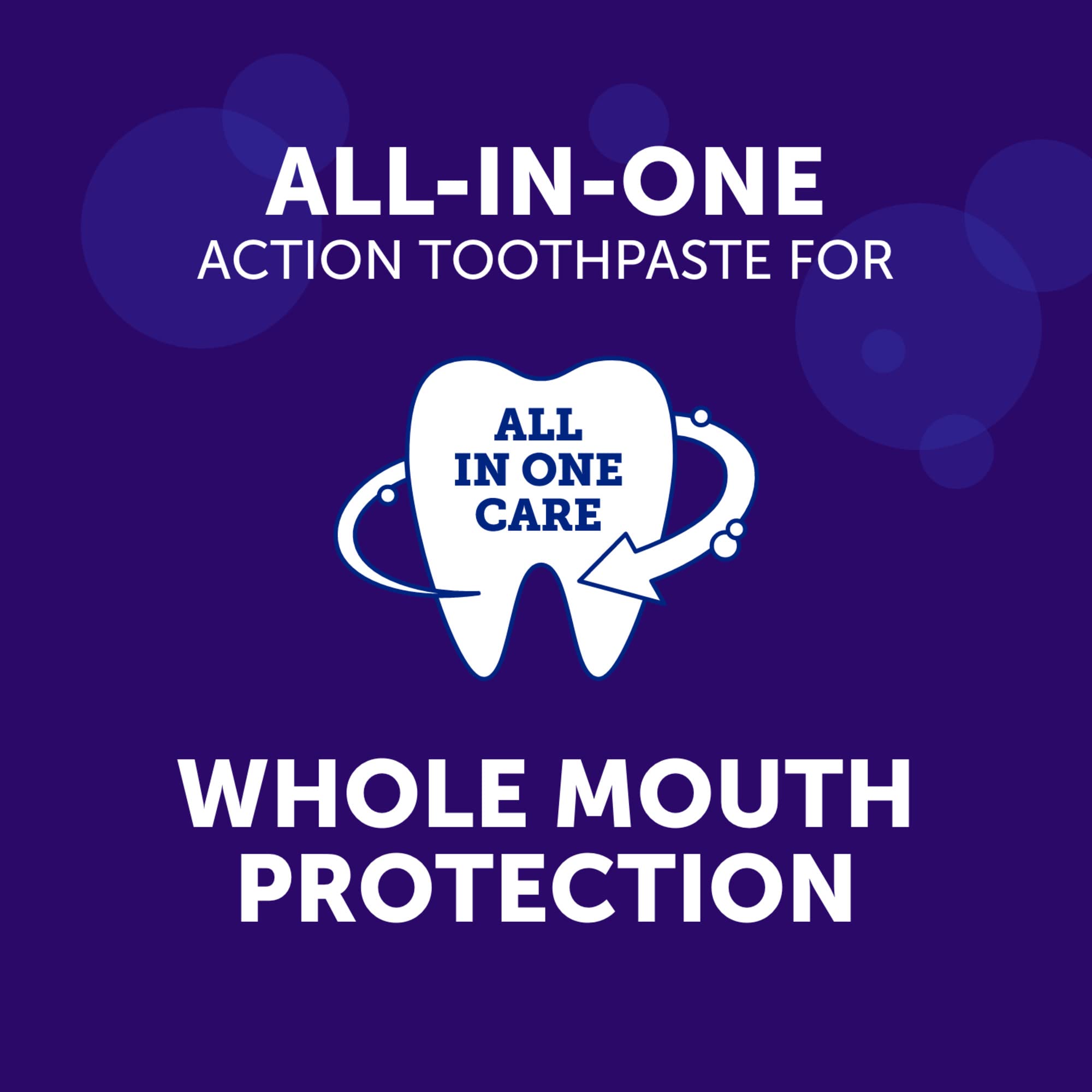 Dentifrice Arm & Hammer Complete Care, texture bicarbonate pur pour brillance dentaire.