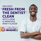 Arm & Hammer dentifrice anti-plaque: action complète quotidiennement.