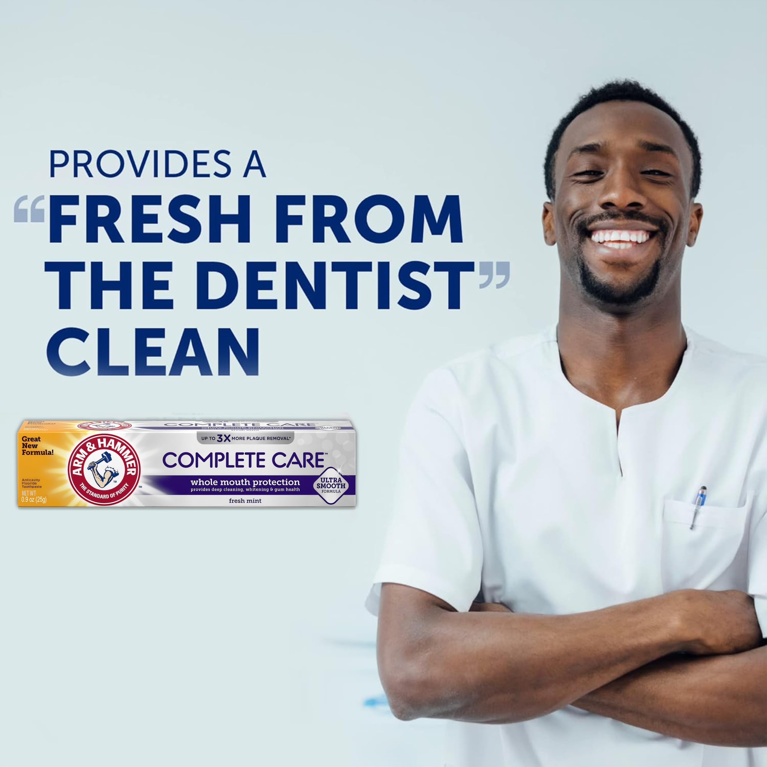 Format voyage Arm & Hammer 0,9 oz pratique en déplacement