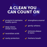 Arm & Hammer dentifrice nettoyage profond: élimine plaque et résidus tenaces.