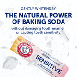 Dentifrice Arm & Hammer sensible, protection contre les caries, tube.