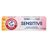 Dentifrice Arm & Hammer Sensible, tube, soulage la sensibilité dentaire.
