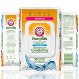 Arm & Hammer lingettes visage et corps – emballage pratique pour une fraîcheur rapide.