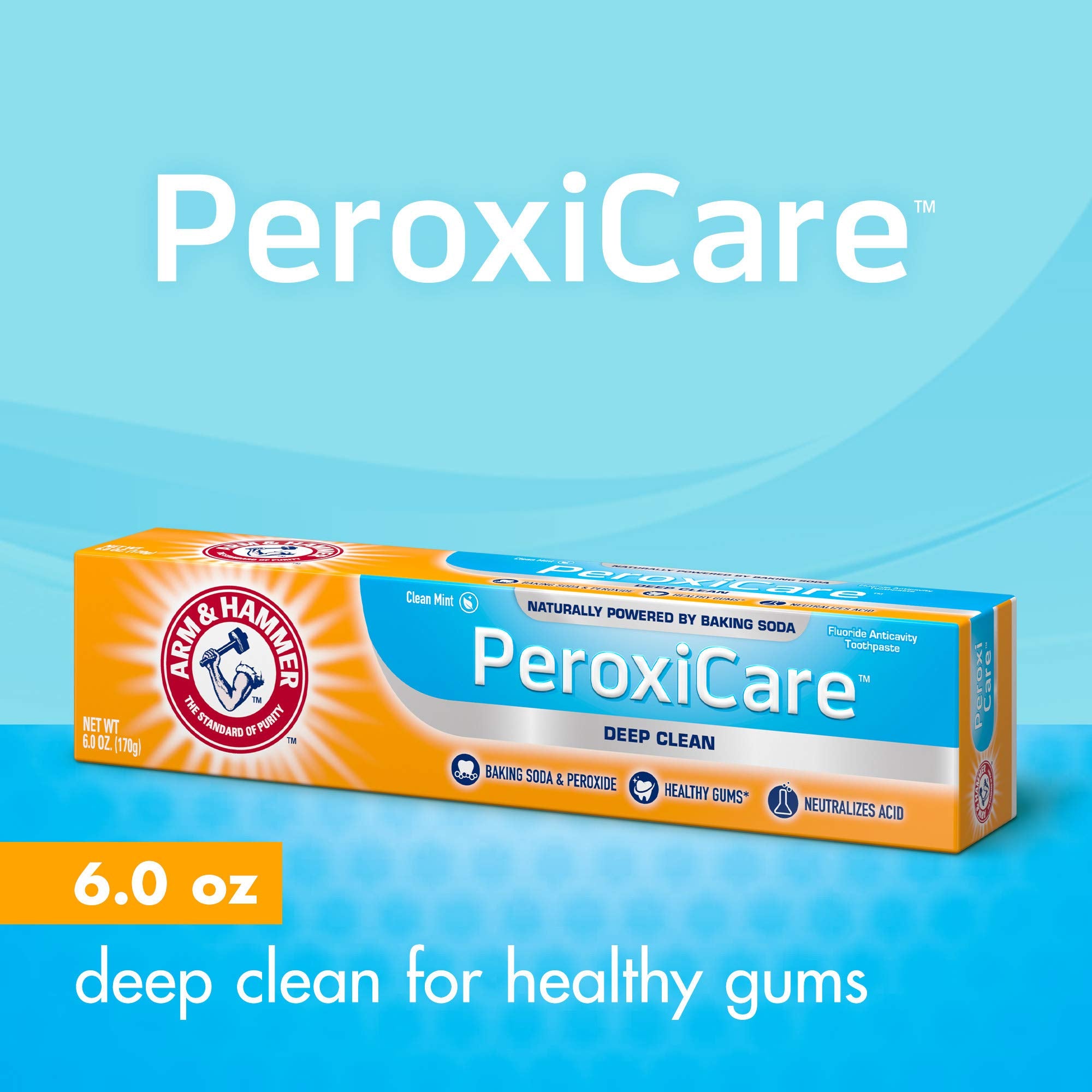 Arm & Hammer PeroxiCare, blanchiment des taches tenaces avec peroxyde