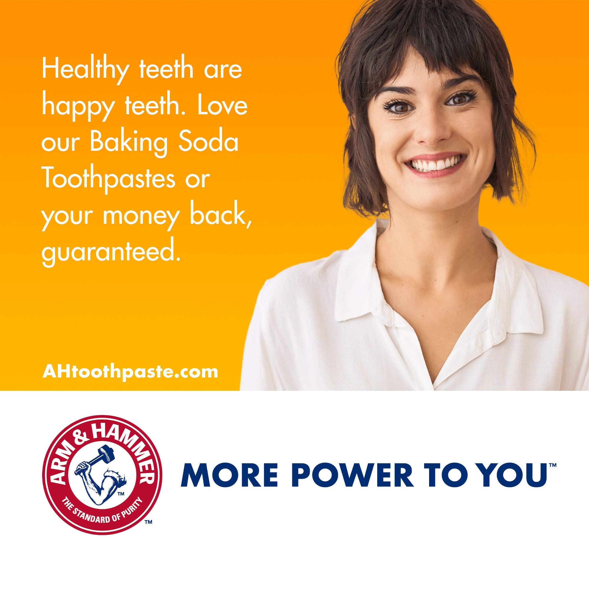 Arm & Hammer PeroxiCare, protection contre les caries grâce au fluor