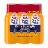 Arm & Hammer Simply Saline Extra Strength, bouteille 4,6 oz prête pour la congestion nasale.