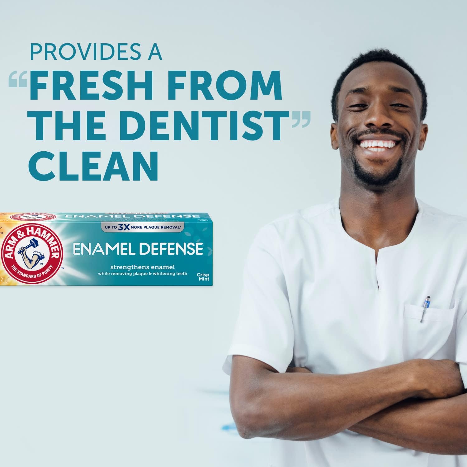 Fluorure Arm & Hammer Truly Radiant pour protection contre les caries