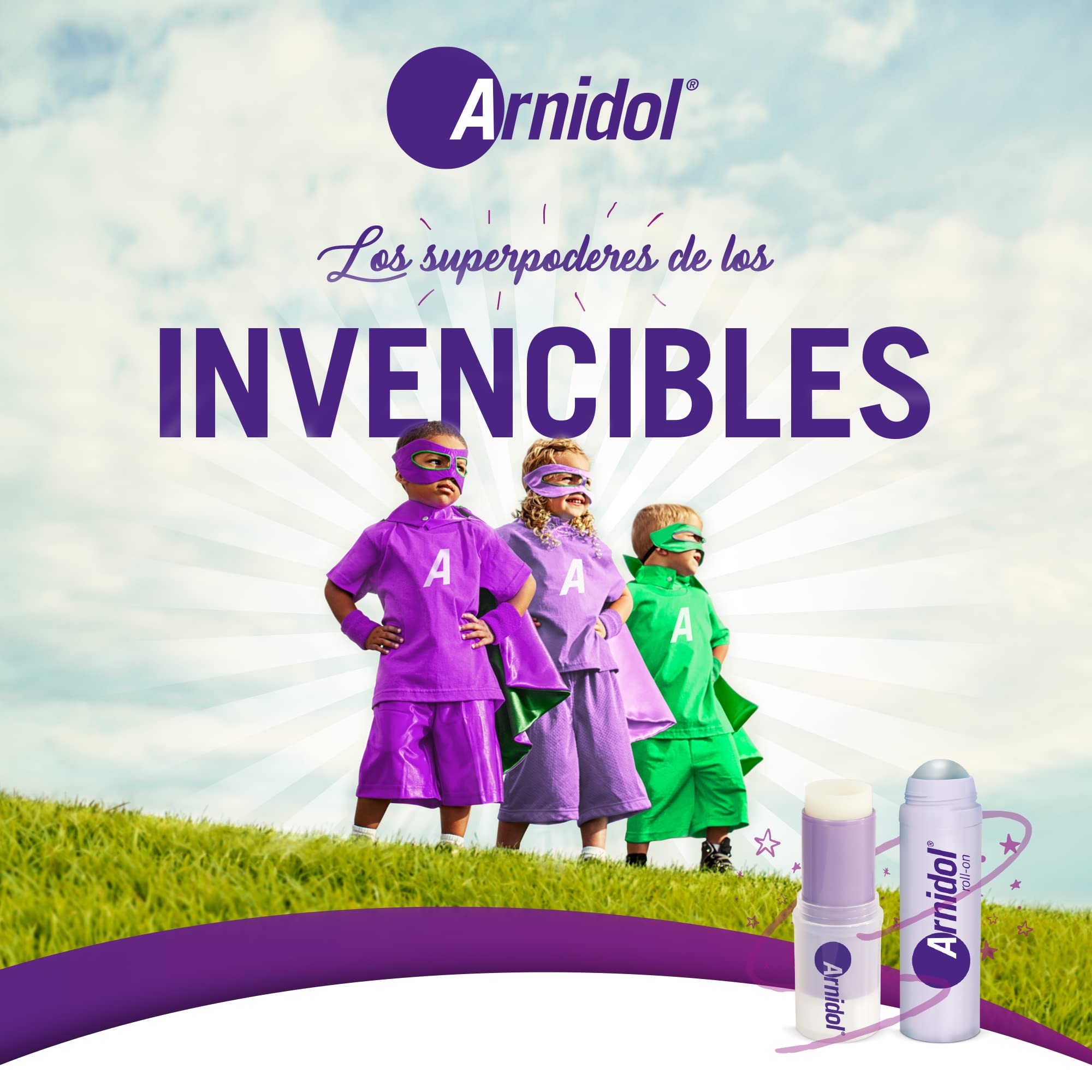 ARNIDOL Famadem: recommandé dès 3 mois sur la peau.