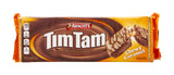 Arnott's Tim Tam Chewy Caramel, biscuit croustillant et cœur caramel moelleux, idéal pour le goûter.