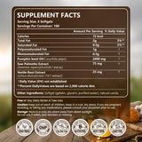 Arofum extrait de saw palmetto en capsules, flacon en gros plan, bien-être masculin potentiel.