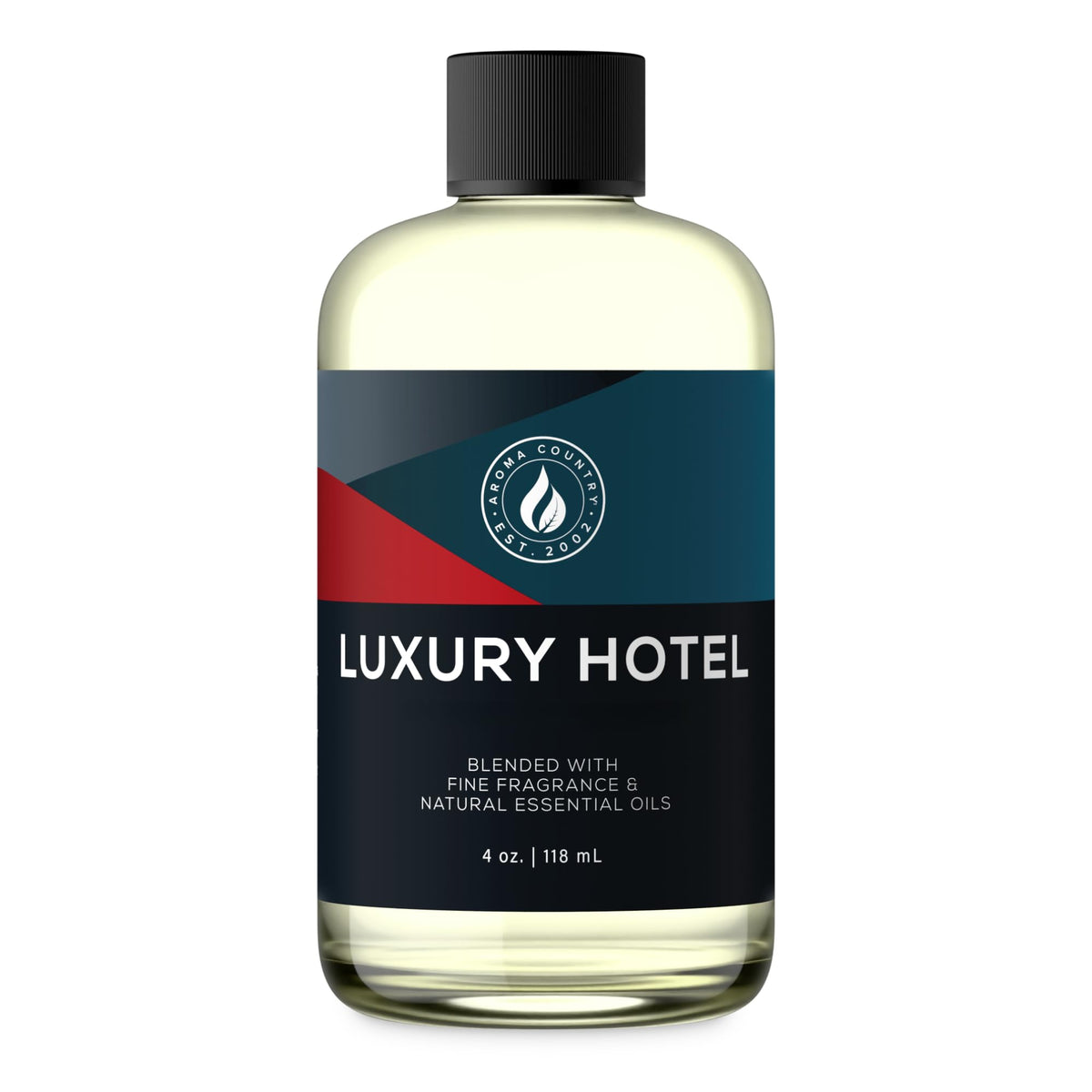 AROMA COUNTRY Ritzy: bouteille huile diffuseur luxueuse pour ambiance hôtel.