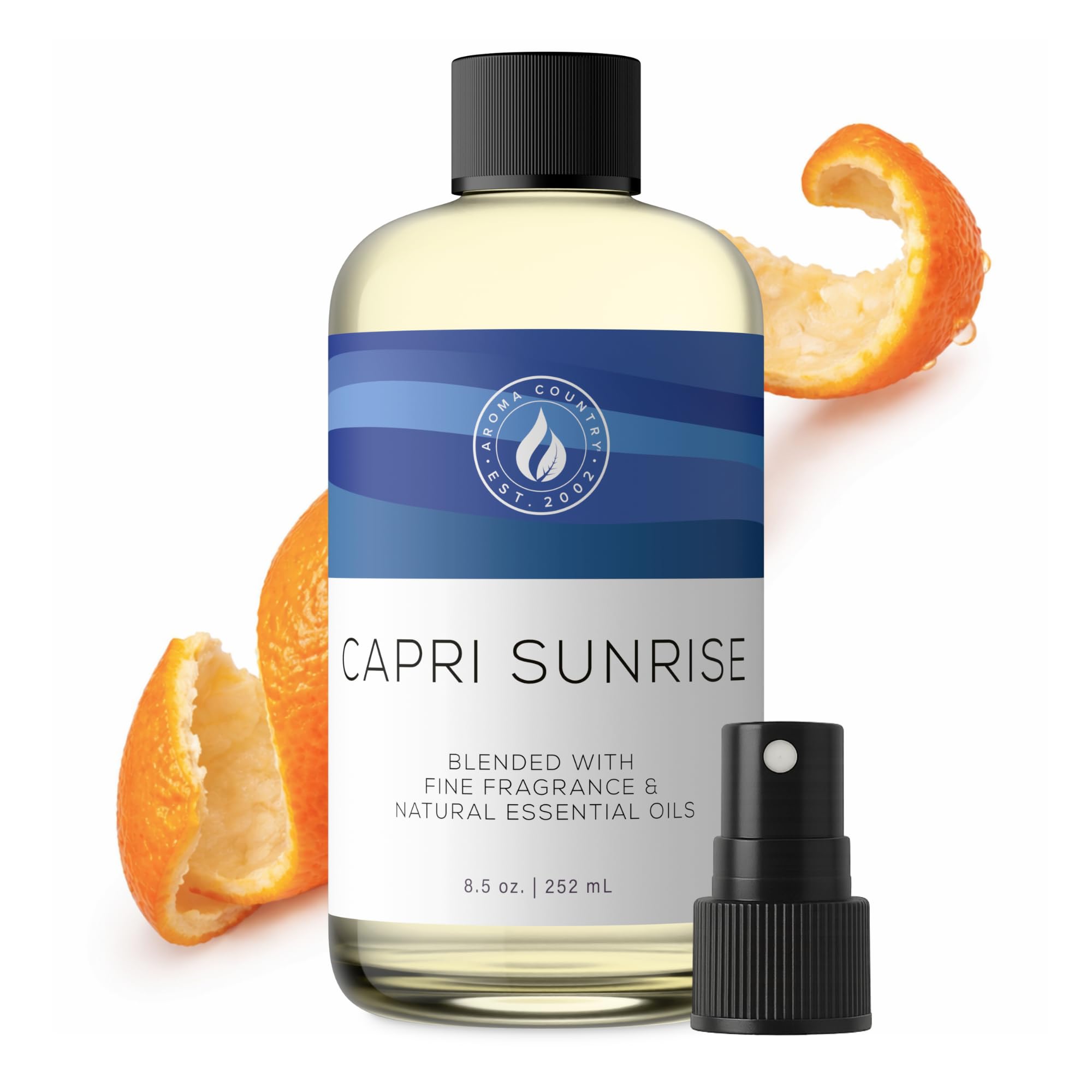 AROMA COUNTRY Capri Sunrise : huile diffuseur volcanique pour parfumer durablement la maison ou le bureau.