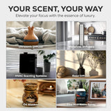AROMA COUNTRY huile-diffuseur Gardenia et Ambre, parfums délicats pour un intérieur accueillant.