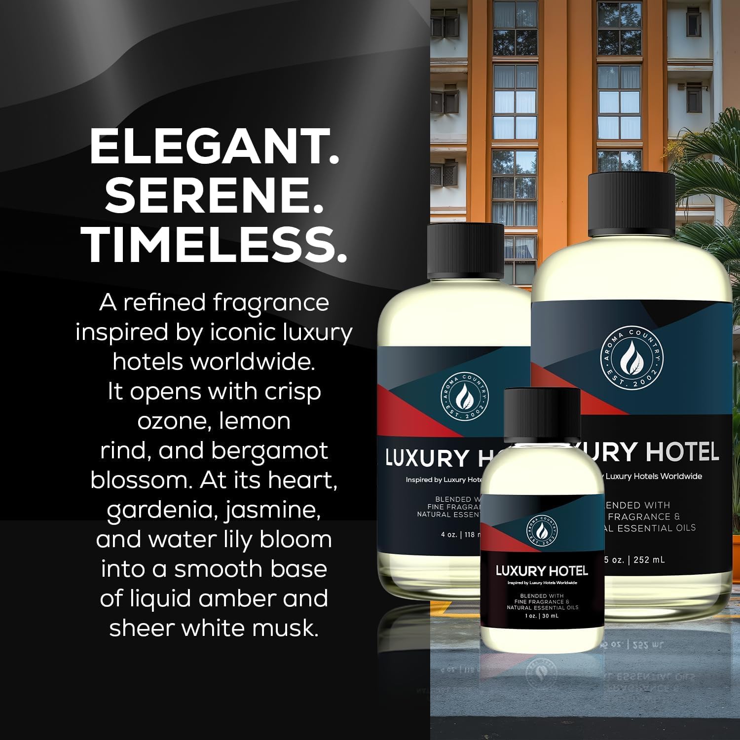 AROMA COUNTRY huile-diffuseur Gardenia et Ambre, diffuseur pour une atmosphère agréable dans la maison.
