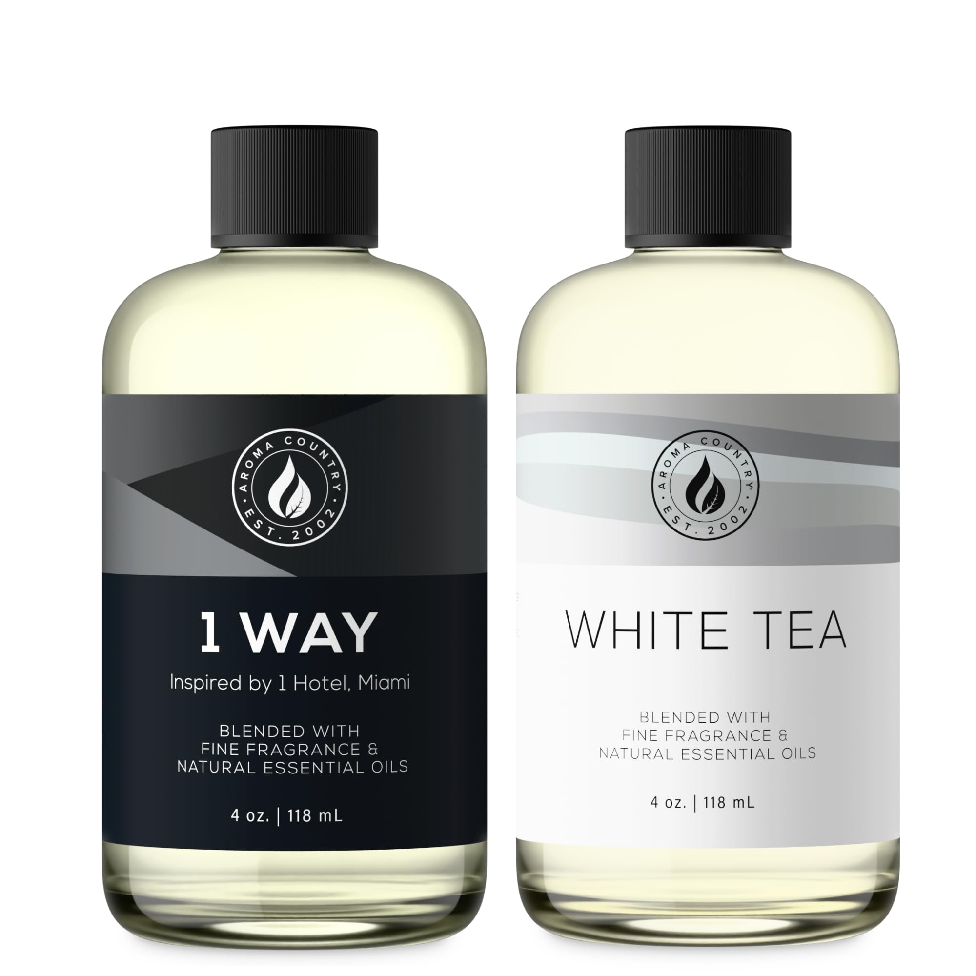 Aroma Country White Tea et 1 Way Miami – huile diffuseur pour ambiance raffinée et détendue