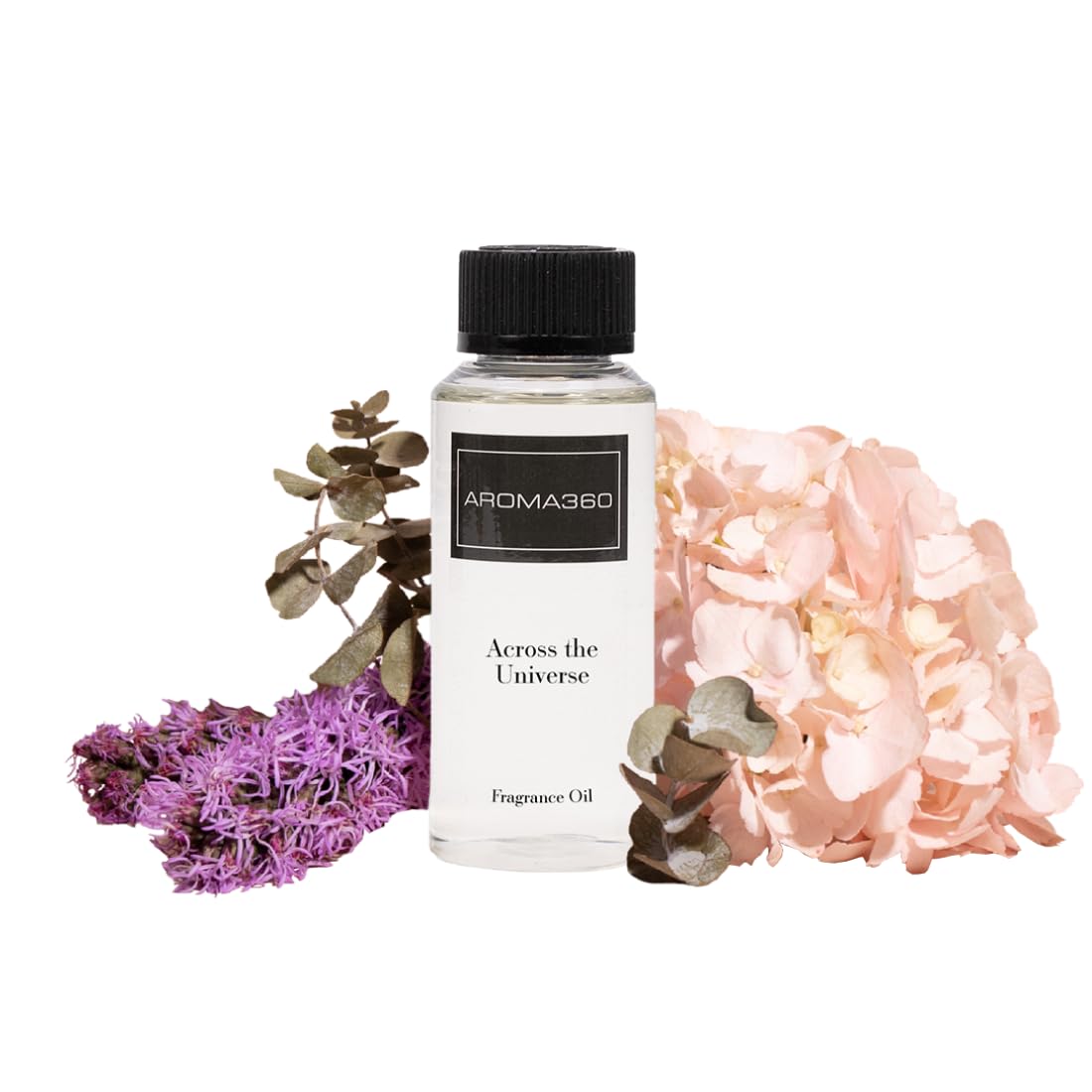 Aroma360 Across The Universe: bouteille d'huile eucalyptus pour revitaliser l'espace