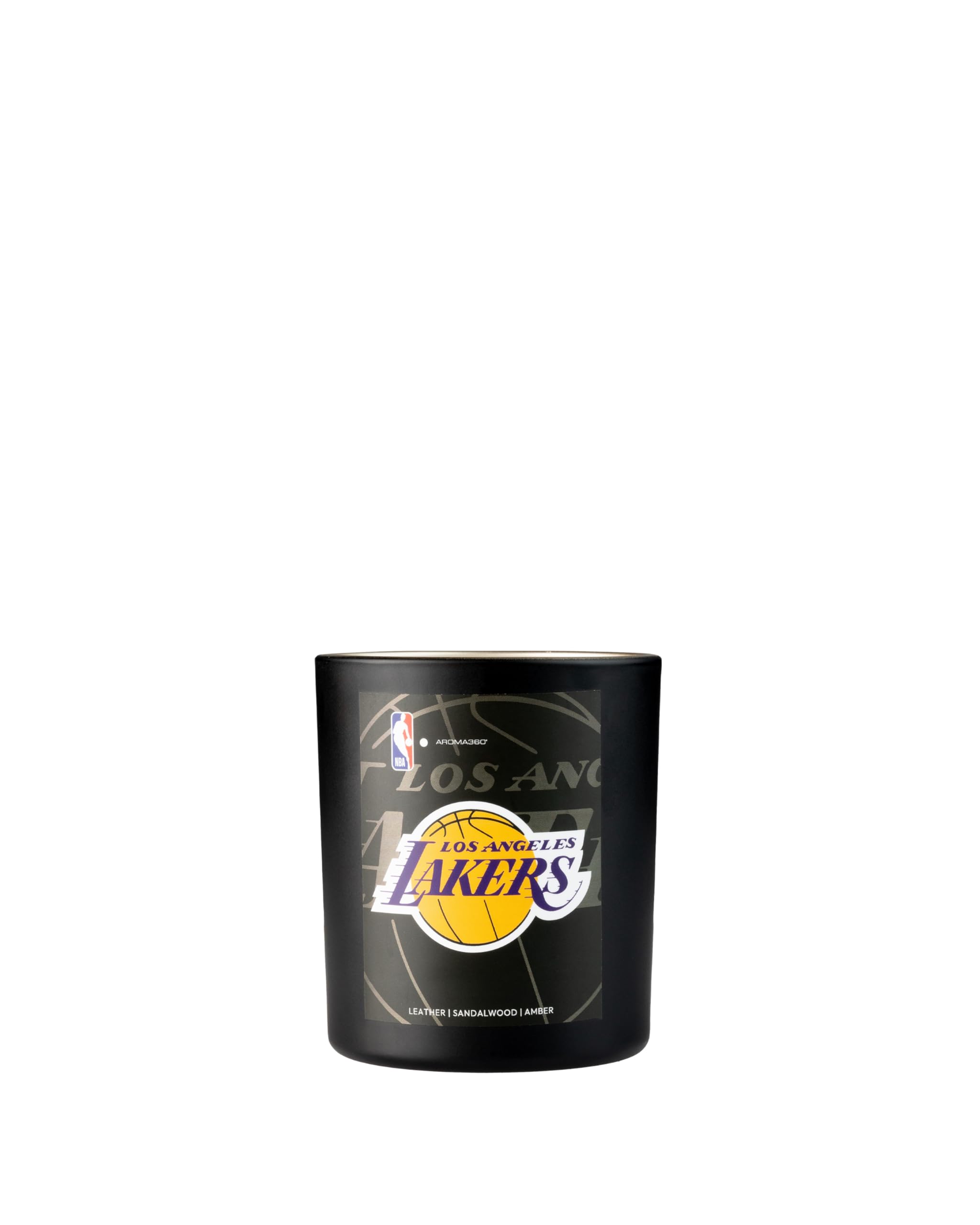 Bougie Aroma360 My Way Lakers avec design exclusif, ambiance premium à la maison.