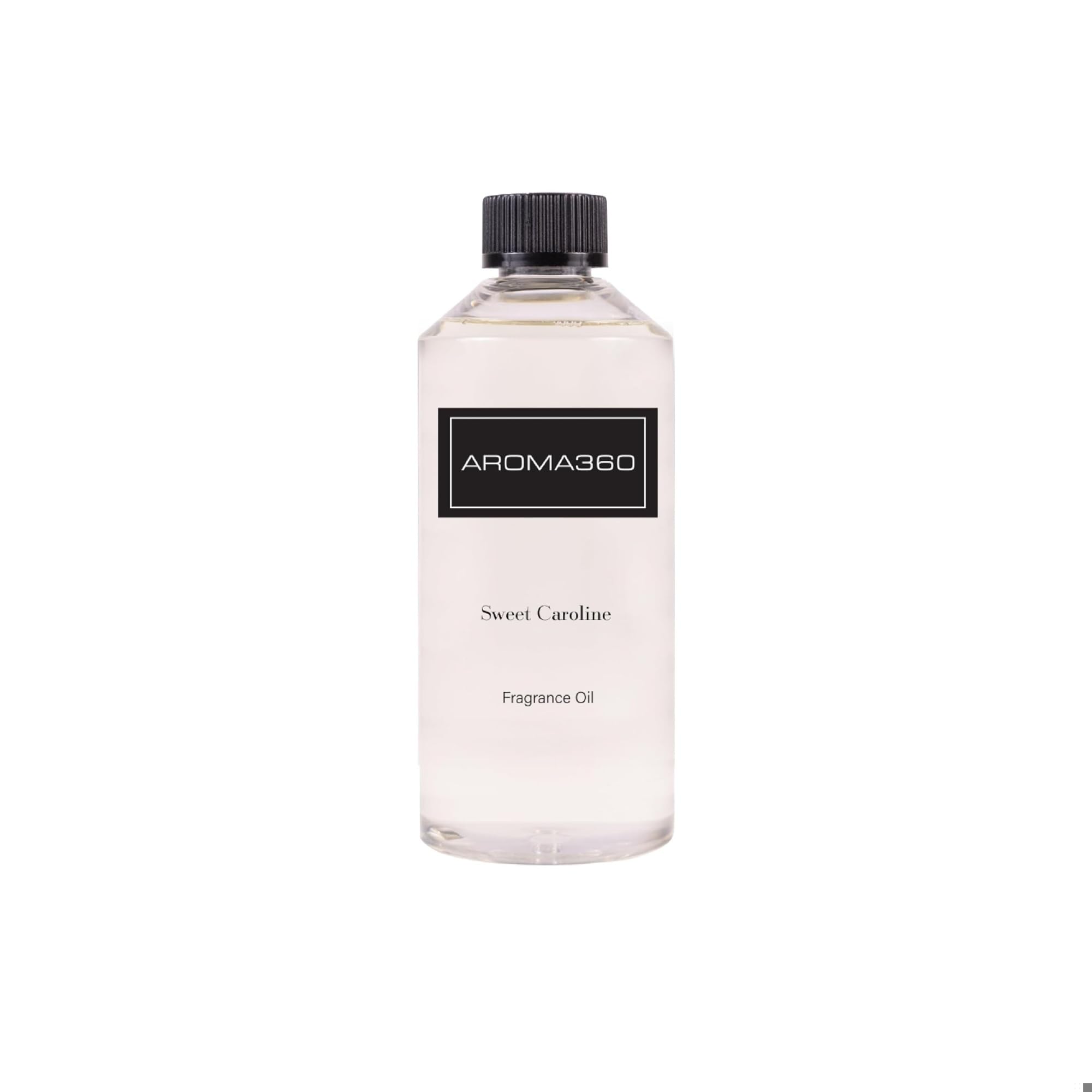 Aroma360 Caroline Douce, flacon 500 ml, diffuse une ambiance élégante et durable.