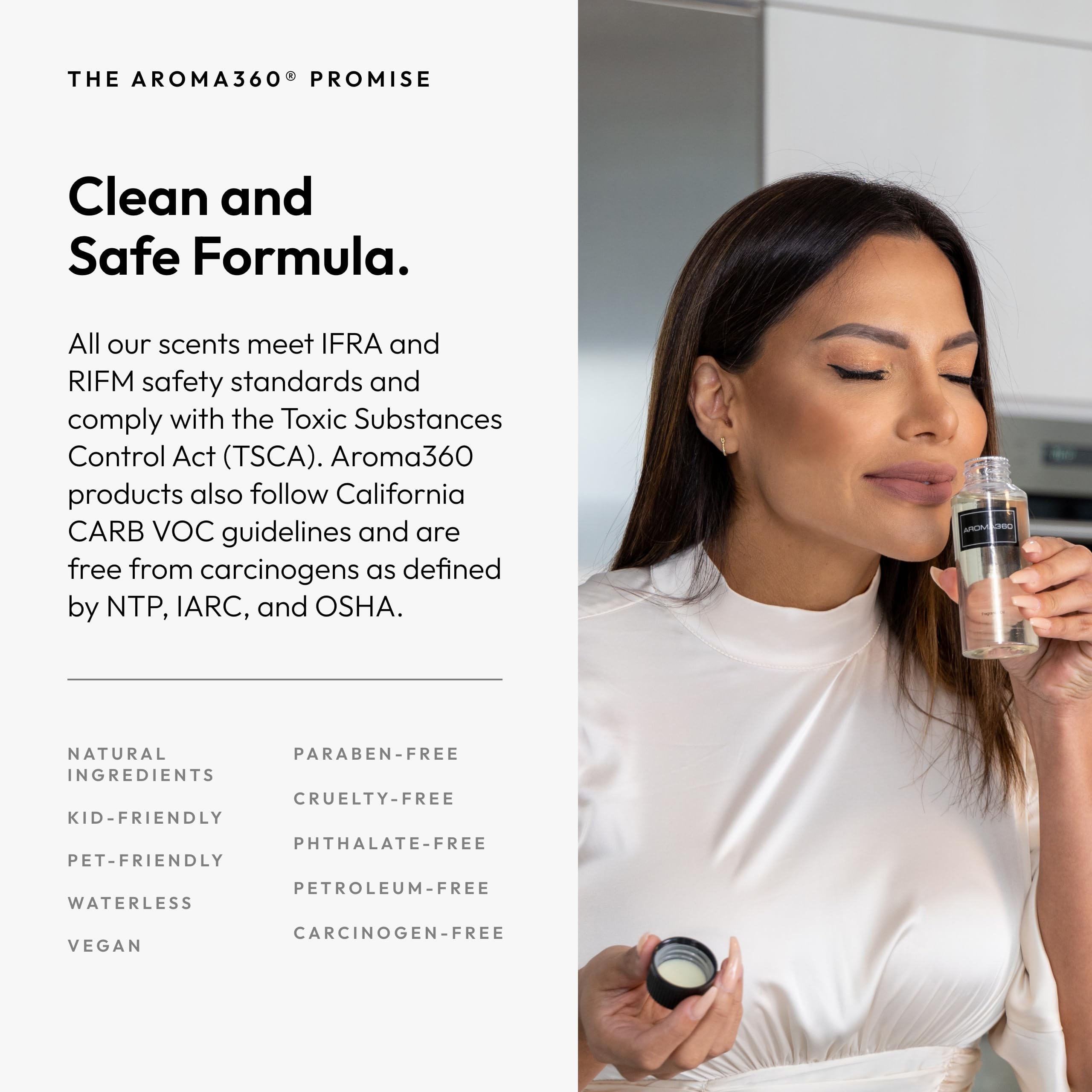 Aroma360 Chandelier: notes bois de santal et safran pour une atmosphère sophistiquée.